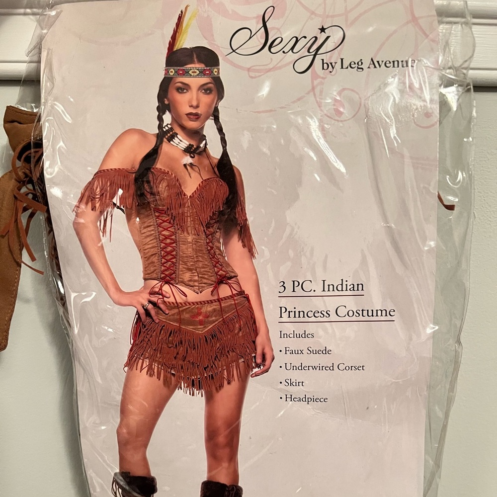 Sexy by leg avenue MEDIUM Indian princess MINT